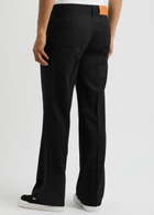 Second Layer El Valluco Straight-leg Wool Trousers Black