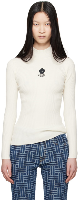 Photo: Kenzo Off-White Kenzo Paris Boke 2.0 Long Sleeve T-Shirt