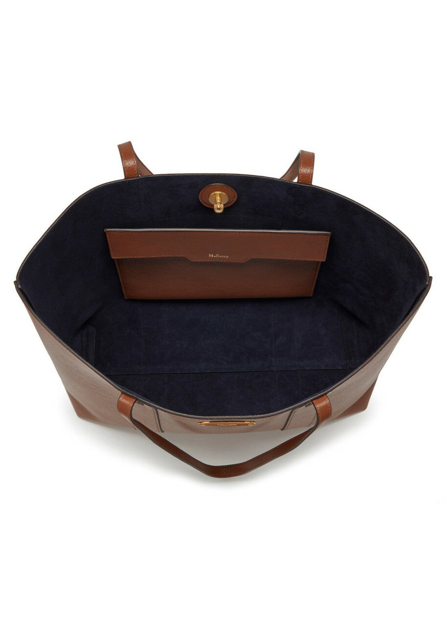 Mulberry Bayswater Grained Leather Small Tote bag - Brown - One Size