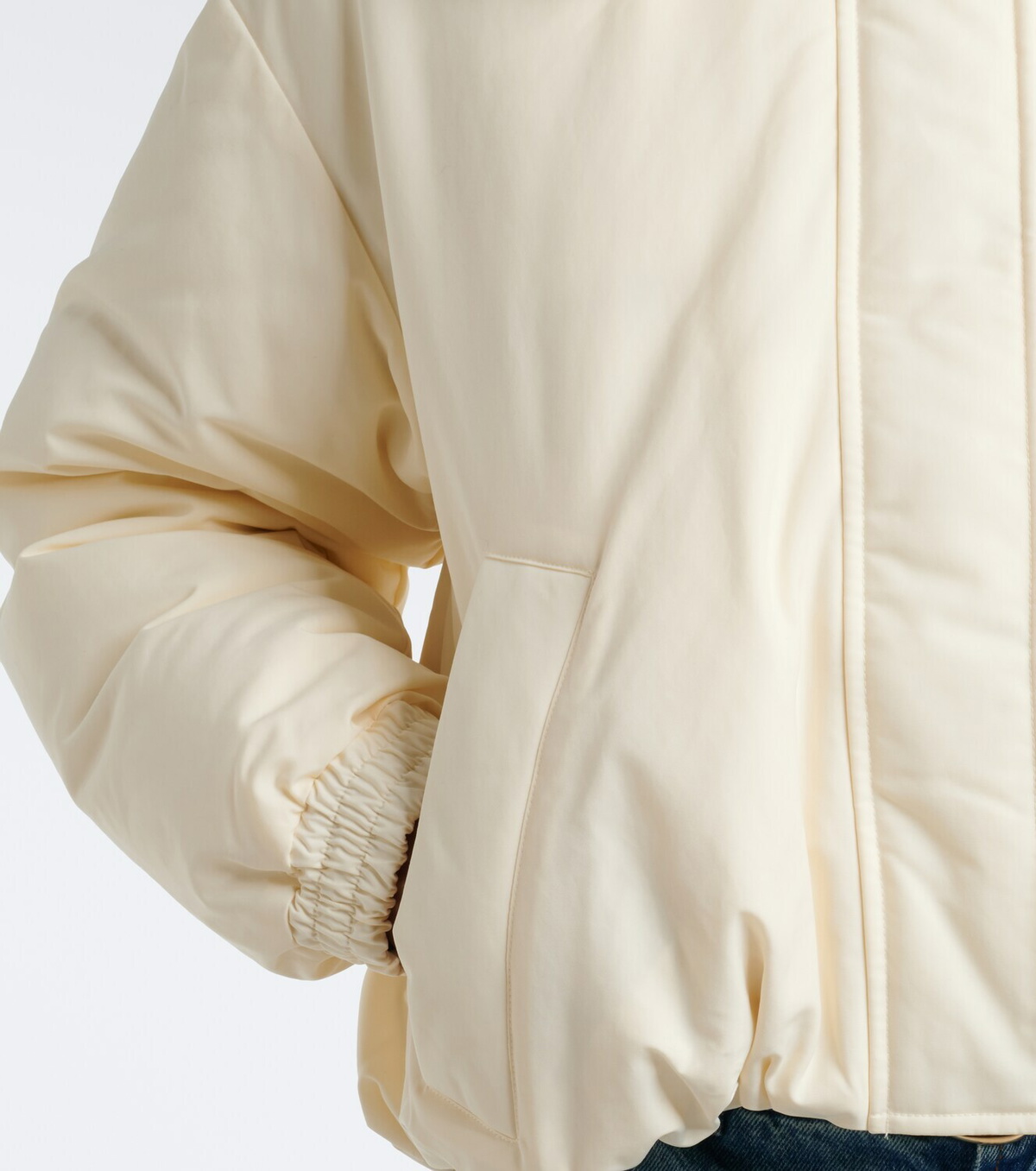 Polo Ralph Lauren Teddy-trimmed cropped blouson jacket