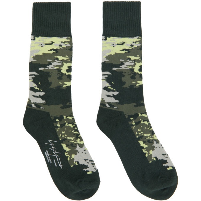 Photo: Yohji Yamamoto Green Camouflage Socks