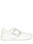 ROGER VIVIER - Very Vivier Leather Low Top Sneakers