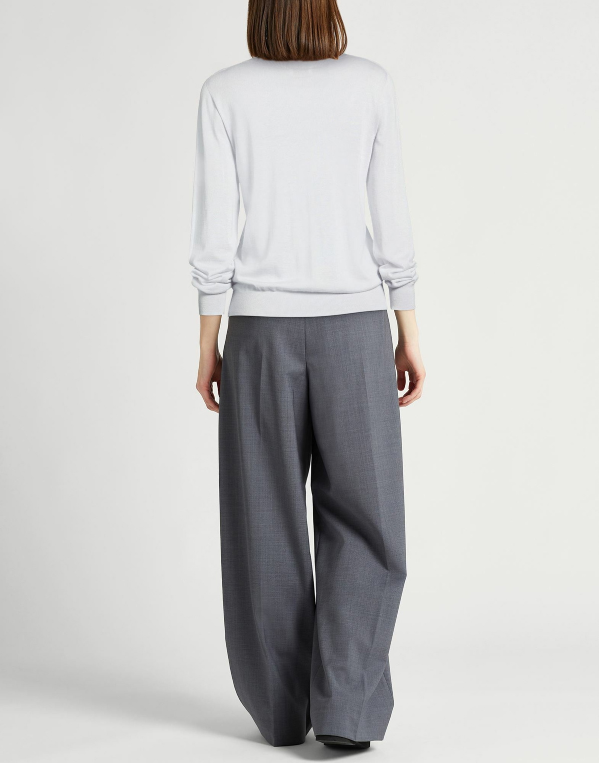 Peserico Womens Turtleneck Light in Grey
