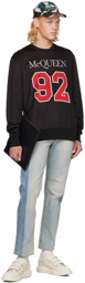 Alexander McQueen Black Sport Sweatshirt