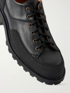 MORJAS - The Hybrid Hiker Full-Grain Leather Boots - Black