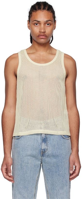 Photo: Second/Layer Off-White Island Tank Top
