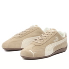 Puma Women's Speedcat Elevated Sneaker in Ice Coffee/Alpine Snow