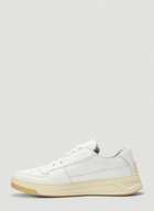 Perey Lace Up Sneakers in White