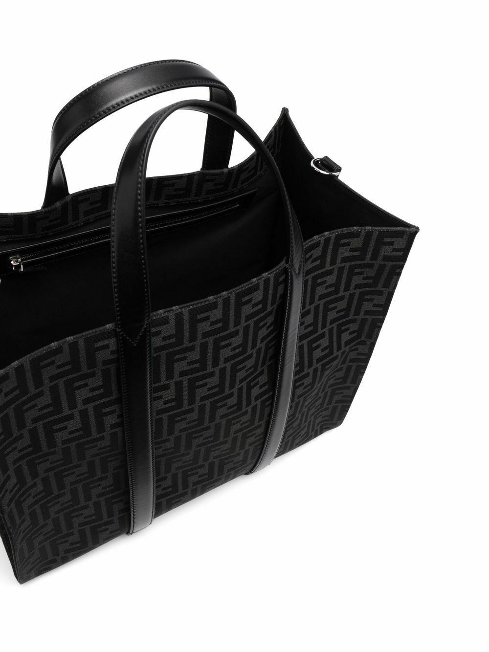 FENDI - Ff Jacquard Shopper Bag Fendi FENDI - Ff Jacquard Shopper Bag Fendi