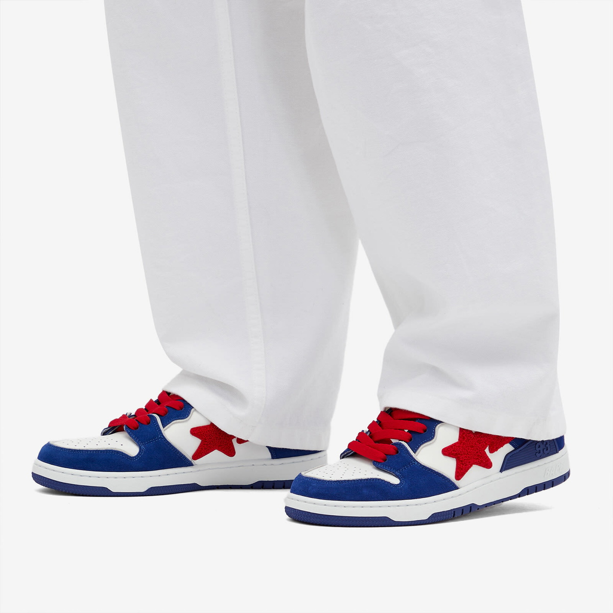A Bathing Ape Men's SK8 Sta Sneakers in Blue
