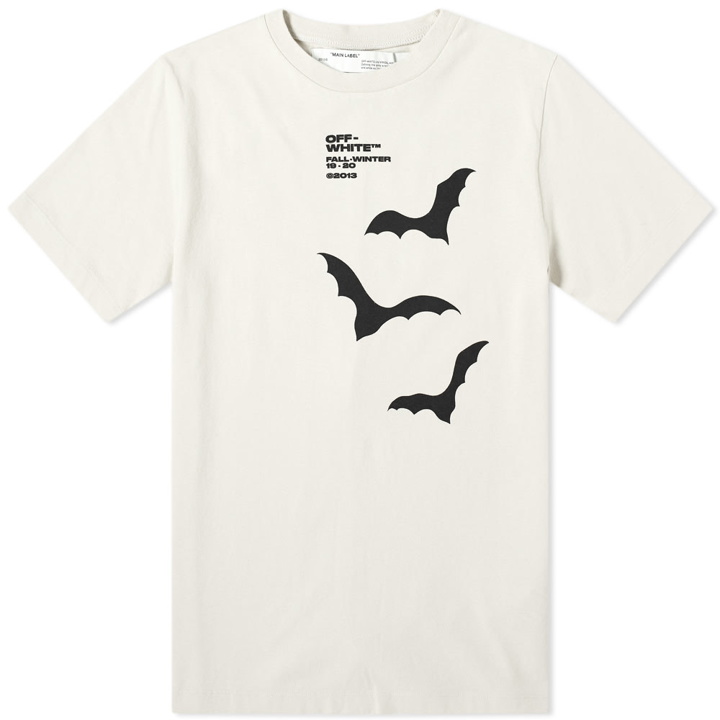 Photo: Off-White Bats Print Slim Tee