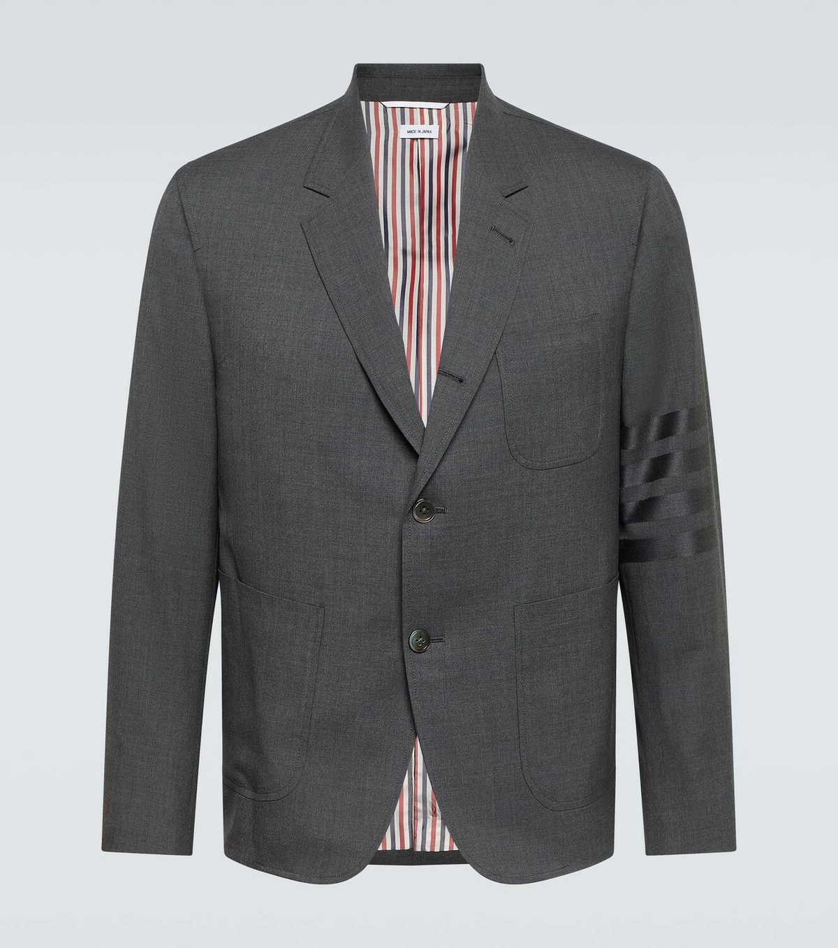 Thom Browne Shrunken Sack 4-Bar wool blazer