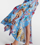 Dolce&Gabbana Capri printed silk kaftan