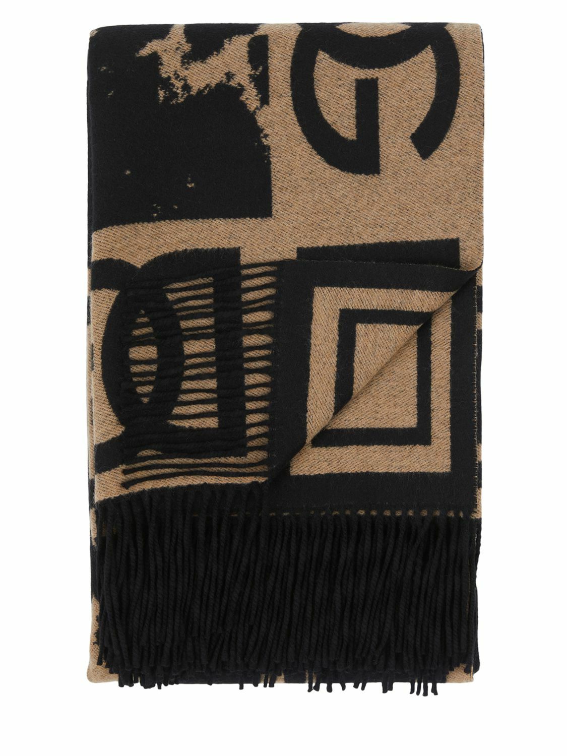 DOLCE & GABBANA - Cashmere Jacquard Blanket