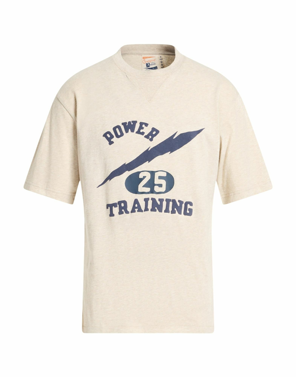 Champion Index + Archives Mens T-shirt in Beige