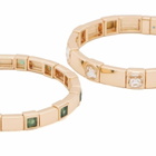 Roxanne Assoulin Women's The Swank Bracelets - Set of 2 in Emerald 