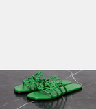 Loewe Anagram leather slides
