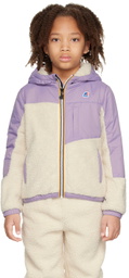 K-Way Kids Purple & Off-White 3.0 Neige Orsetto Jacket