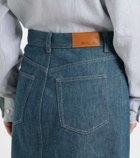 Loro Piana Joanne denim miniskirt