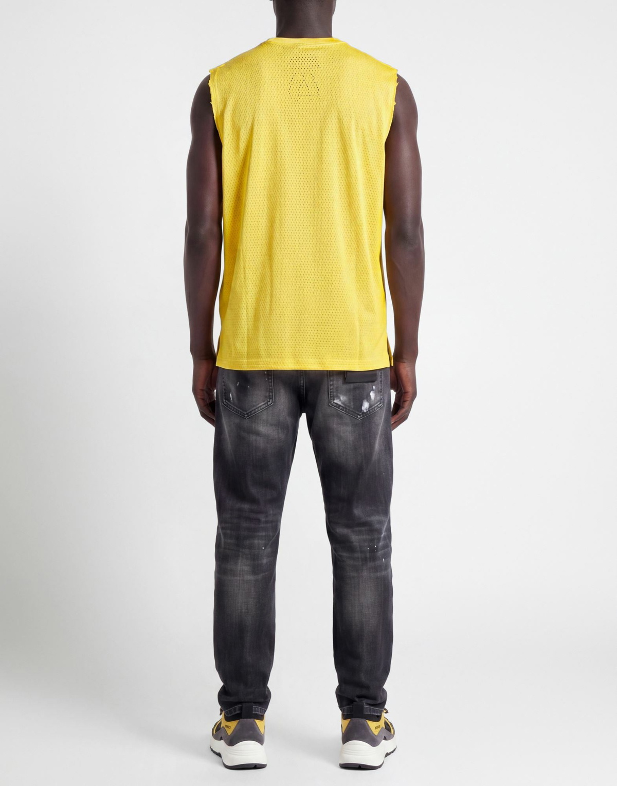 Dsquared2 Mens T-shirt in Yellow