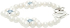 Hatton Labs SSENSE Exclusive Daisy Pearl Bracelet