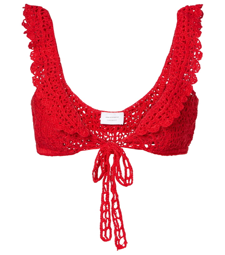 Photo: Anna Kosturova Brigitte crochet bra top