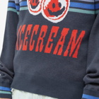 ICECREAM Men's Cherry Crew Knit in Navy