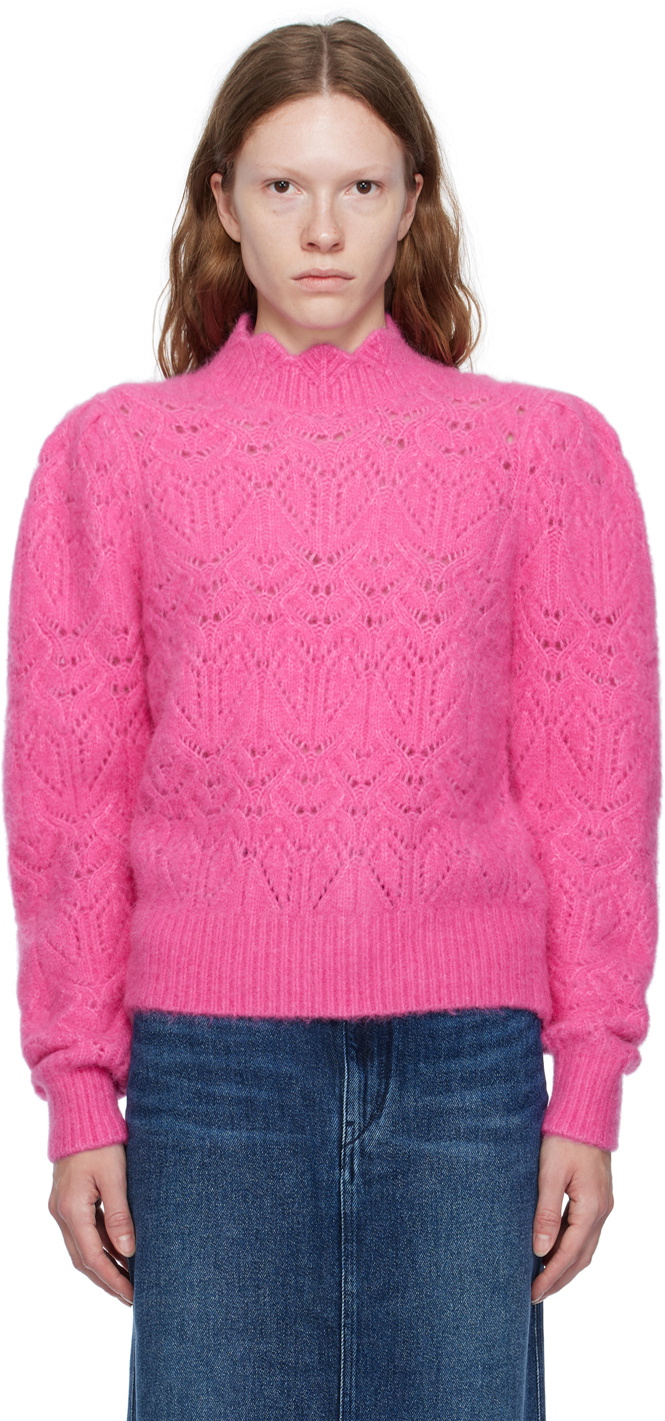 Isabel Marant Etoile Pink Galini Sweater