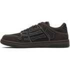 AMIRI Brown Skel Top Low Sneakers