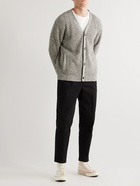 Theory - Neal Ribbed Cotton Cardigan - Gray