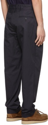 Engineered Garments Black Cotton Twill Andover Trousers