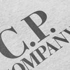 C.P. Company Undersixteen Men's Goggle Back Tee in Grey Melange