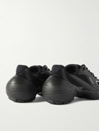 Givenchy - TK-MX Mesh, Rubber and Faux Leather Sneakers - Black