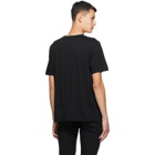 Saint Laurent Black Jacquard Broken Heart T-Shirt