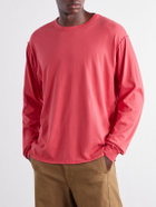 Les Tien - Cotton-Jersey T-Shirt - Red