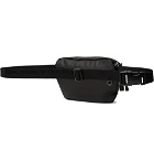 Eastpak - Springer Leather-Trimmed Ballistic Nylon Belt Bag - Black