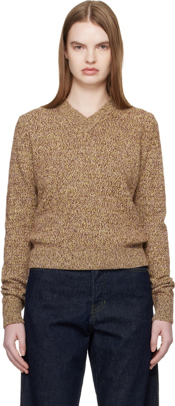 Photo: &Daughter Multicolor Sligo V-Neck Sweater