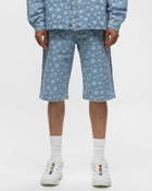 Erl Denim Jacquard Shorts Woven Blue - Mens - Casual Shorts
