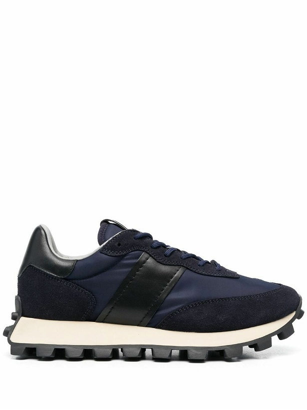 Photo: TOD'S - Tod's 1t Suede And Fabric Sneaker