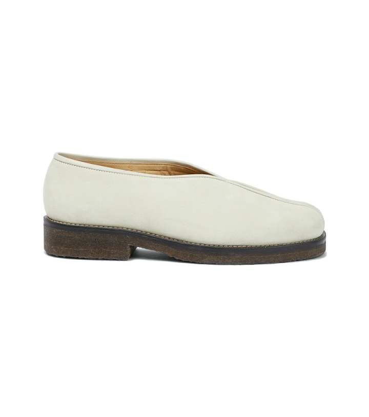 Photo: Lemaire - Piped suede loafers