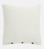 Brunello Cucinelli - Ribbed cashmere cushion