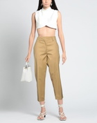 Erika Cavallini Womens Pants Camel