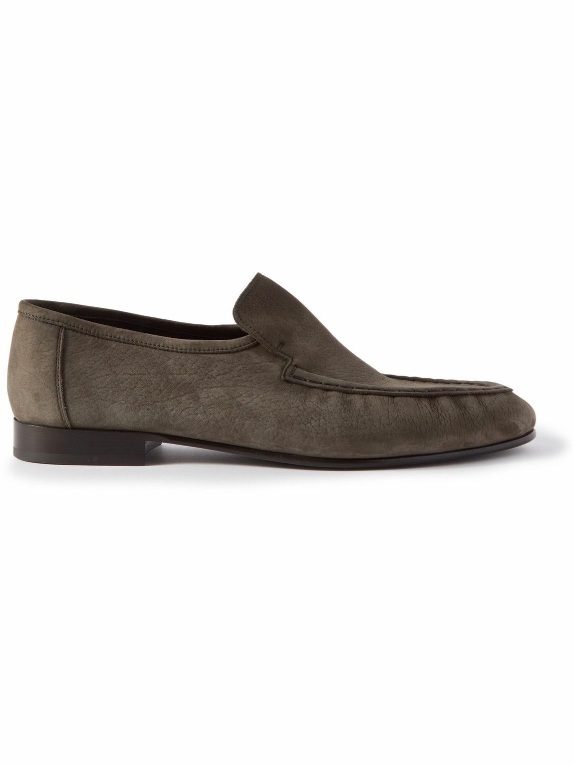 The Row - Emerson Nubuck Loafers - Brown The Row