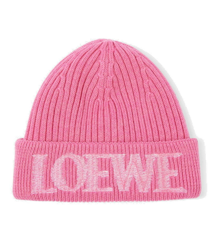 Photo: Loewe Logo wool beanie