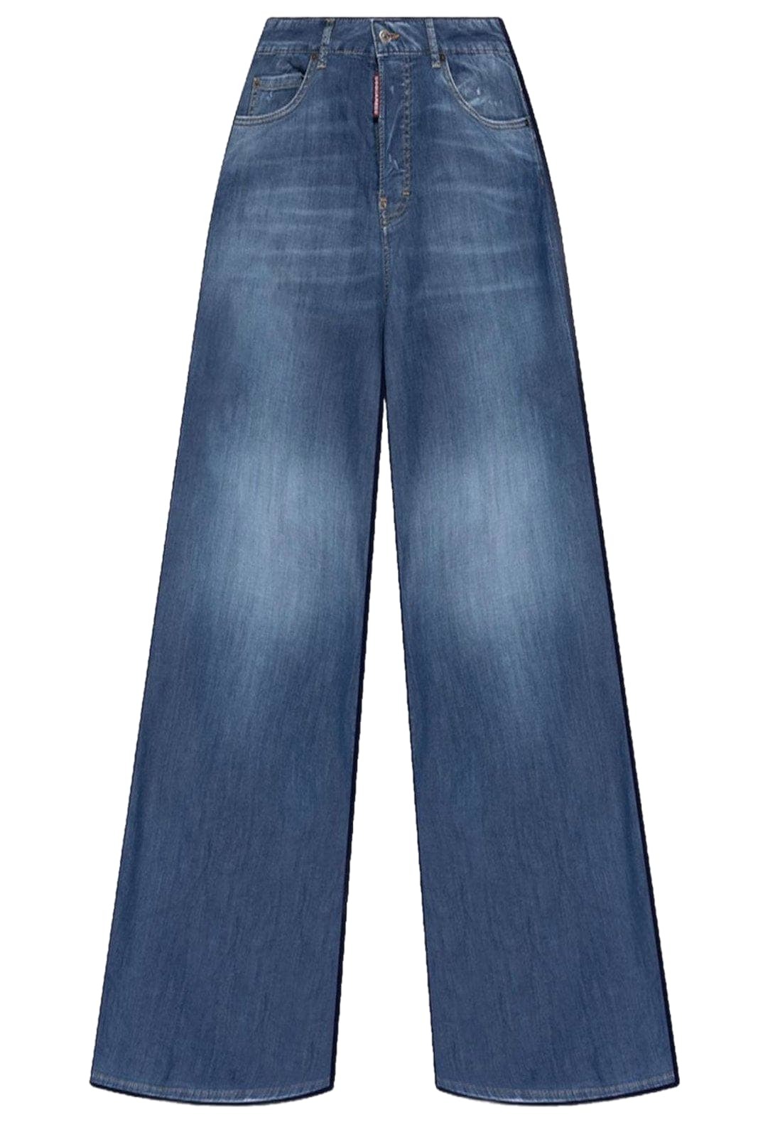 DSQUARED2 - Denim Mid-rise Flared Jeans Dsquared2
