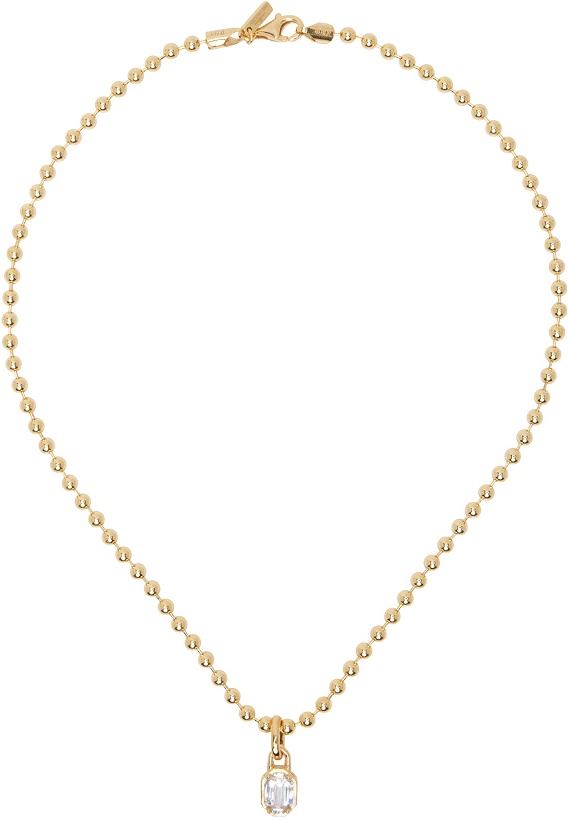 Photo: Hatton Labs Gold Emblem Pendant Necklace