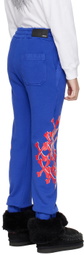 AMIRI Kids Blue Bones Graphic Sweatpants