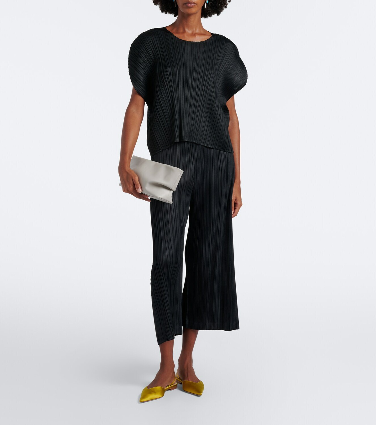 Aesther Ekme Nina Mini leather clutch