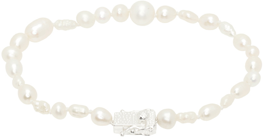 Bleue Burnham White Antique Pearl Bracelet