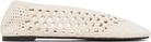 Stella McCartney Off-White Ryder Day Cotton Crochet Loafers